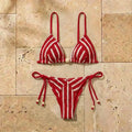 Red Riviera Bikini